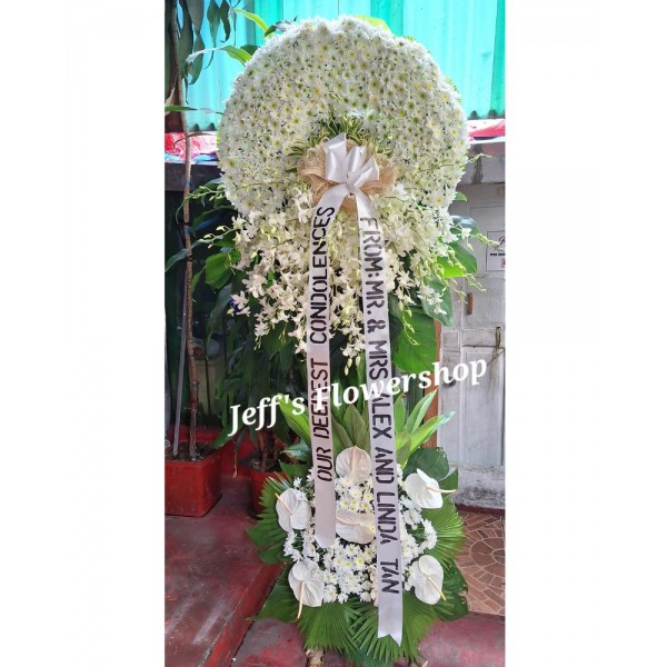 FLOWER STANDEE B23