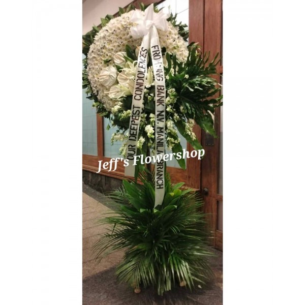 FLOWER STANDEE B24