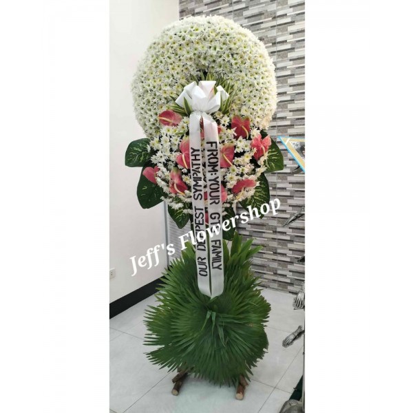 FLOWER STANDEE B26