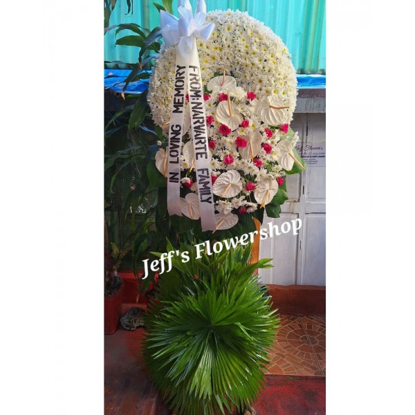 FLOWER STANDEE B27