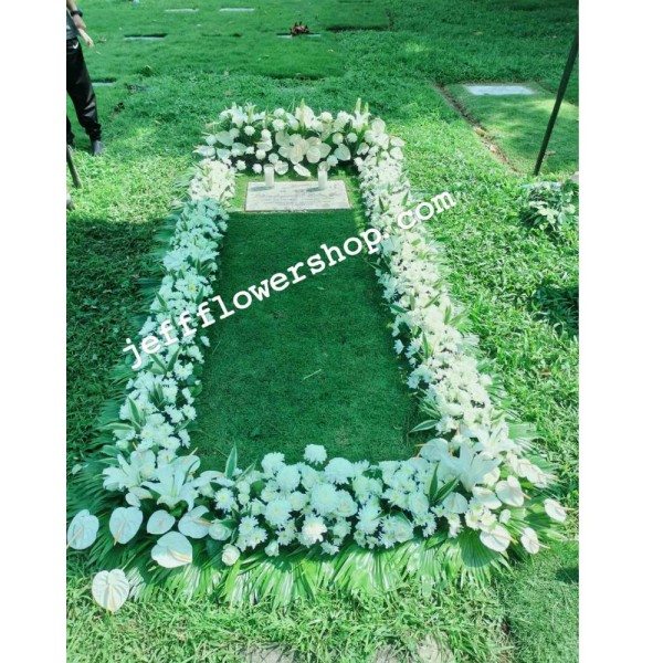 FUNERAL LAWN ARRANGEMENT