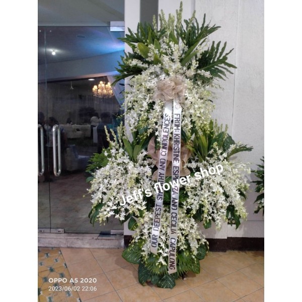 FUNERAL STANDEE F71