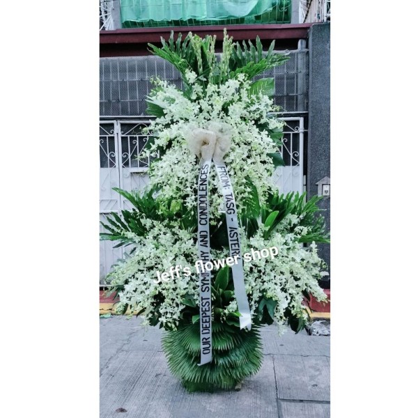 FUNERAL STANDEE F72